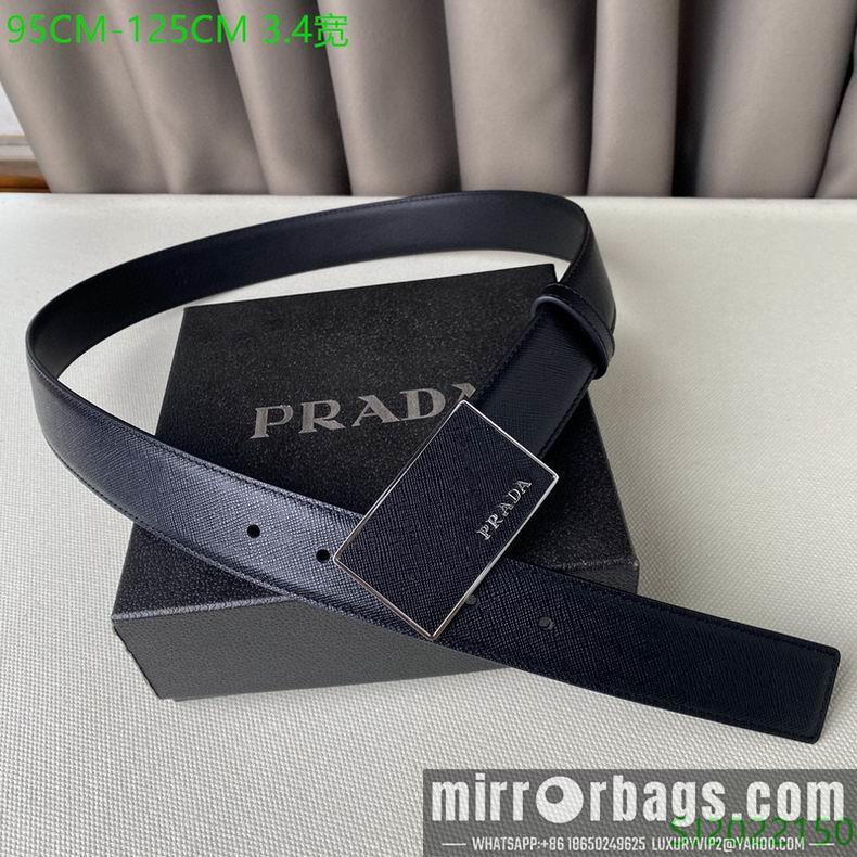 Replica Prada Belt 34mmX95-125cm 7D05