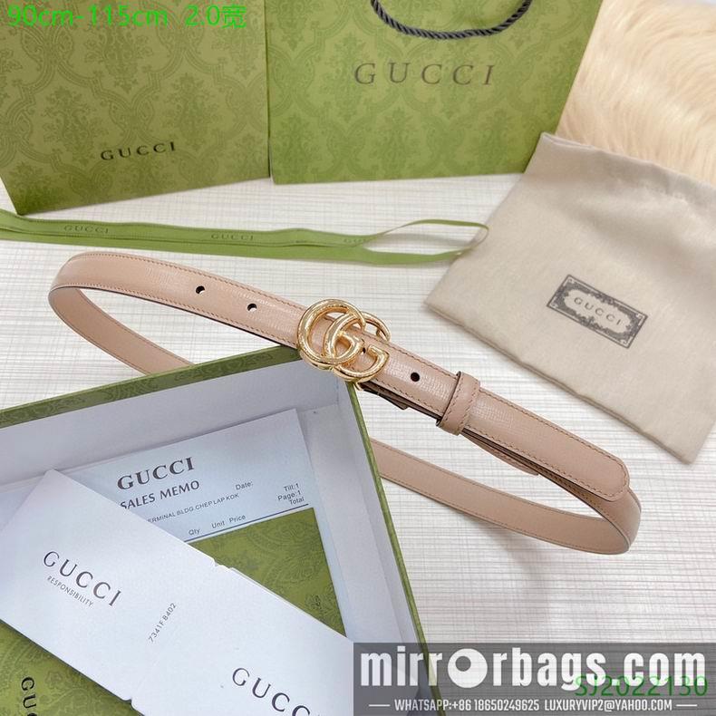 Replica Gucci Belt 20mmX90-115cm 7D02