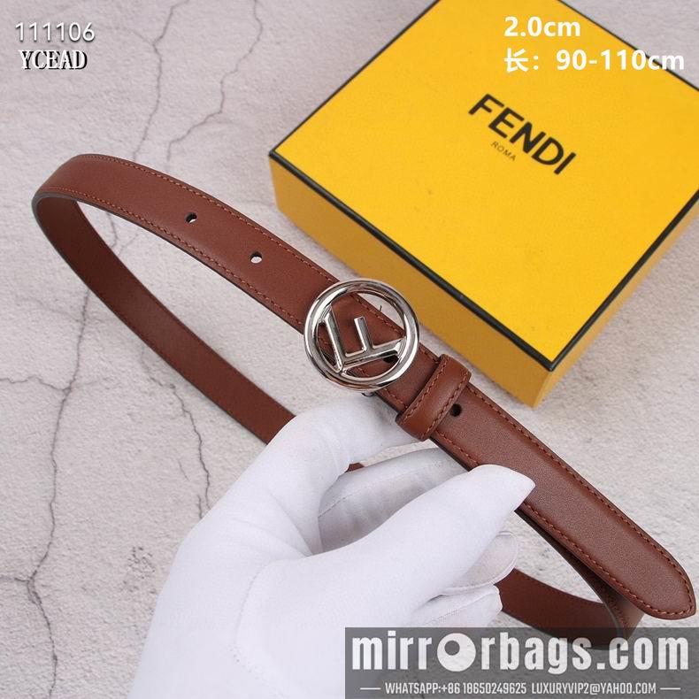 Replica Fendi Belt 20mmX90-110cm 8L02