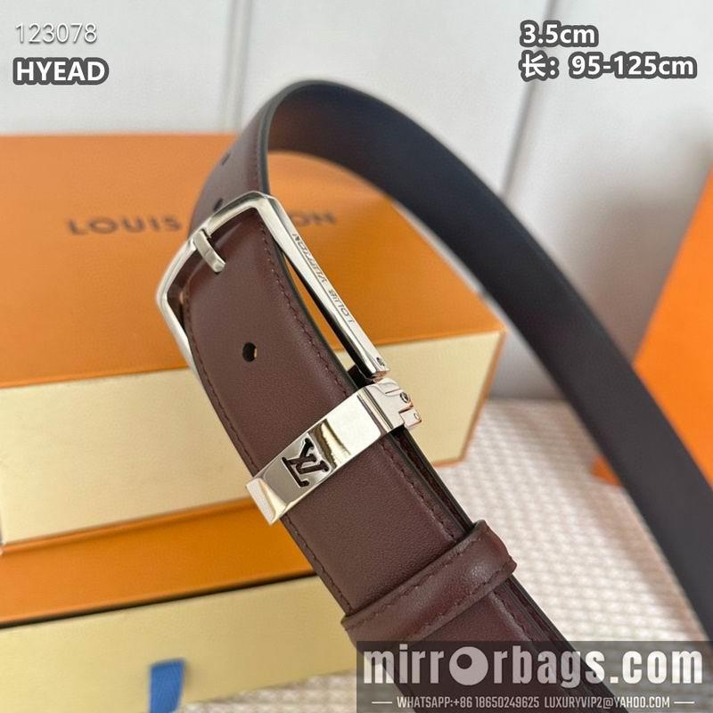 Replica LV belt 35mmX95-125cm 8L31