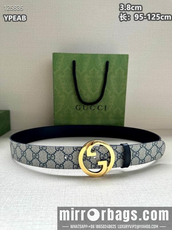 Replica Gucci belt 38mmX95-125cm 8L08