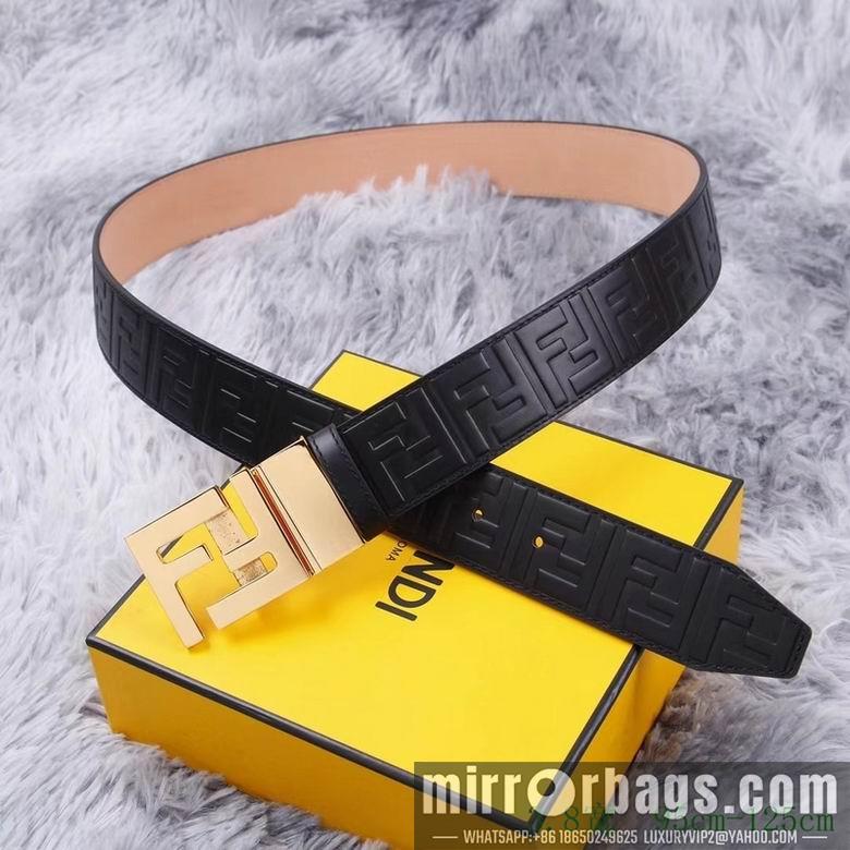 Replica Fendi Belt 38mmX95-125cm 7D96