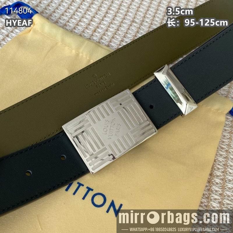 Replica LV belt 35mmX95-125cm 8L03