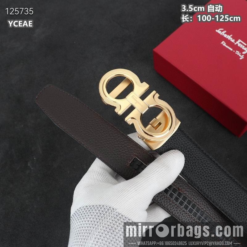 Replica Ferragamo belt 35mmX100-125cm 8L07