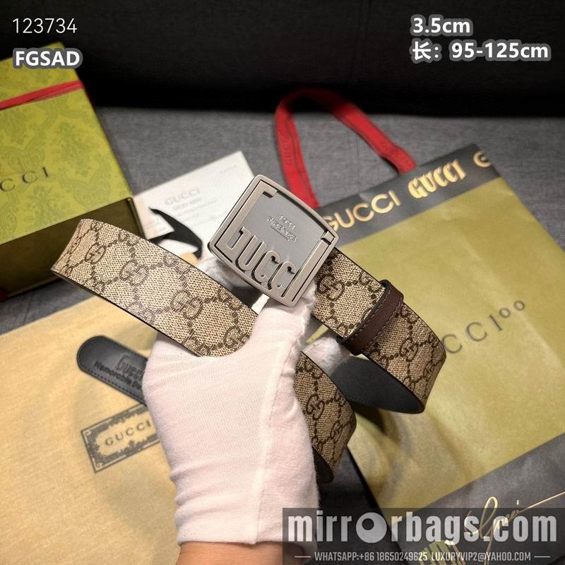 Replica Gucci belt 35mmX95-125cm 8L06