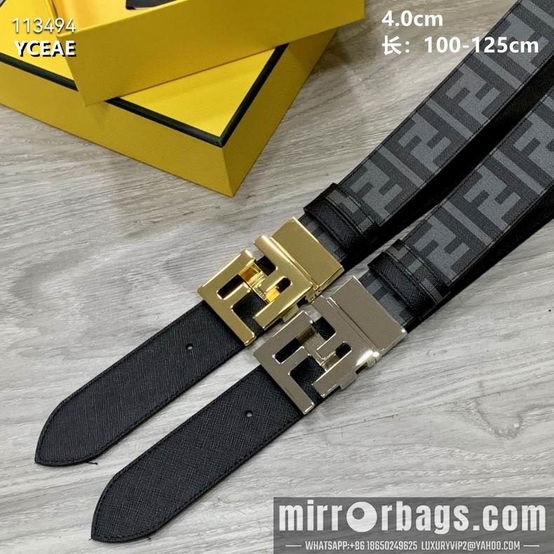 Replica Fendi Belt 40mmX100-125cm 8L57