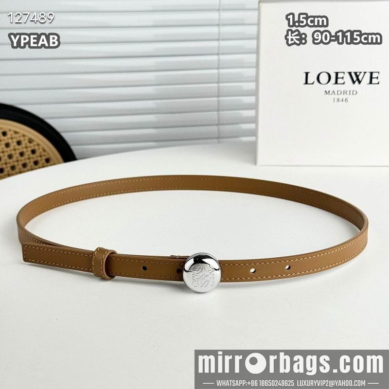 Replica Loewe belt 15mmX90-115cm 8L06