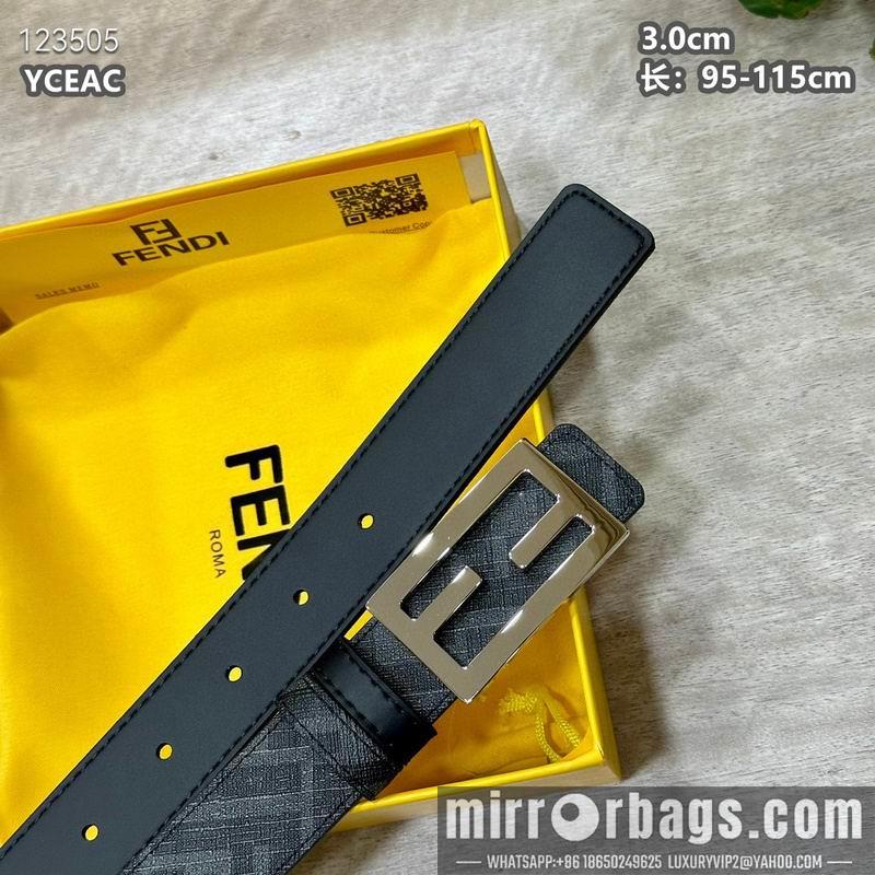 Replica Fendi belt 30mmX95-115cm 8L21