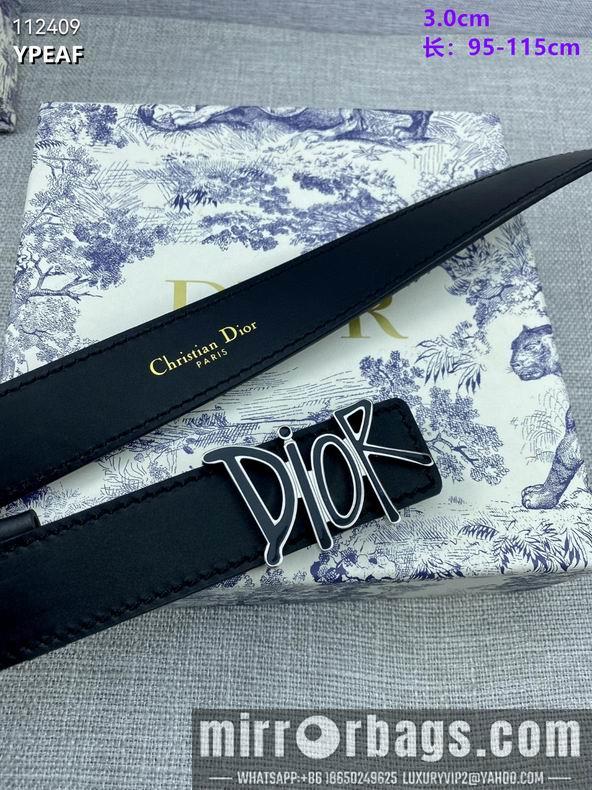 Replica Dior belt 30mmX95-115cm 8L10
