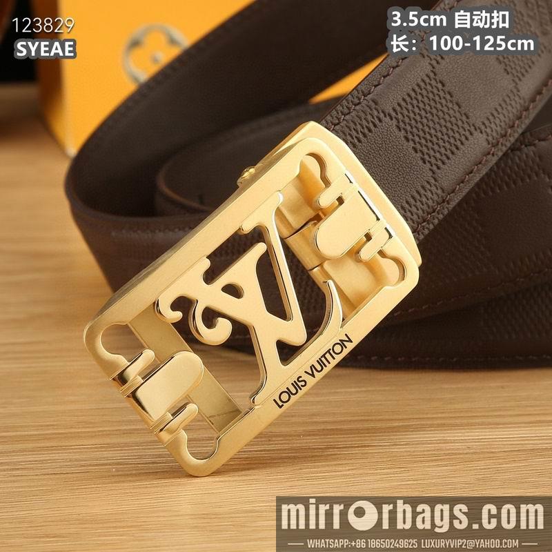 Replica LV belt 35mmX100-125cm 8L54