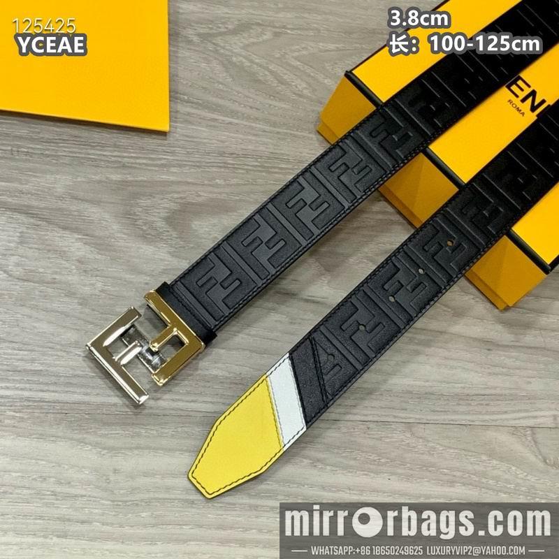 Replica Fendi belt 38mmX100-125cm 8L16