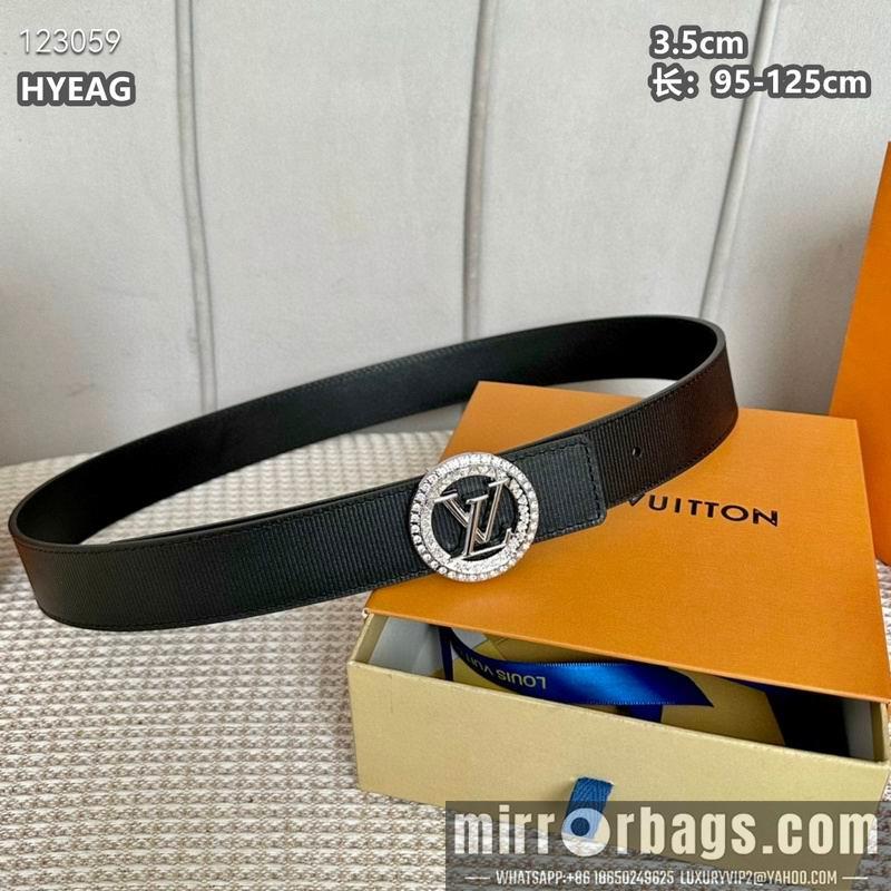 Replica LV belt 35mmX95-125cm 8L01