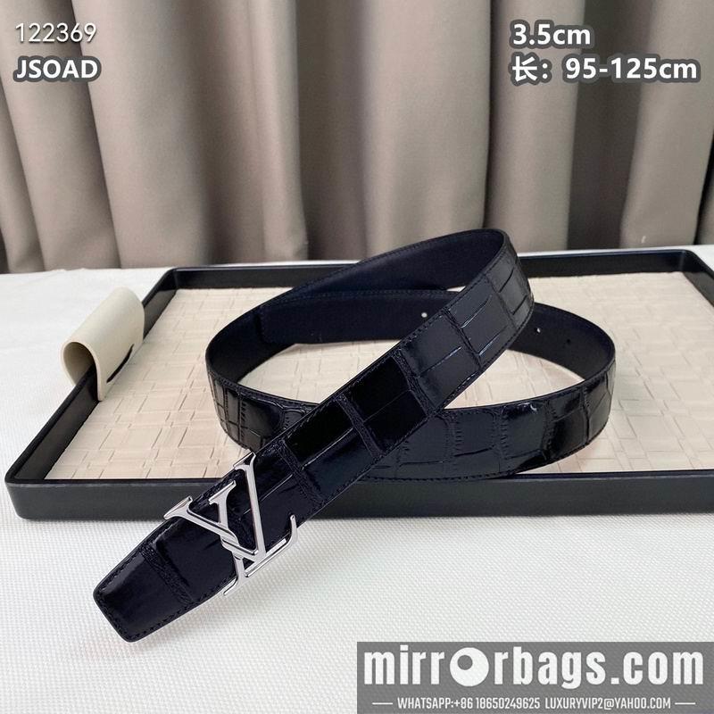 Replica LV belt 35mmX95-125cm 8L20