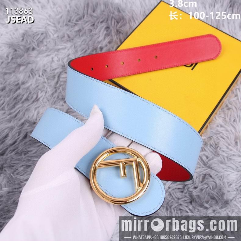 Replica Fendi Belt 38mmX100-125CM 8L21