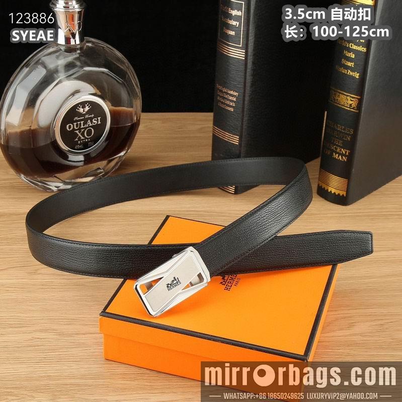 Replica Hermes belt 35mmX100-125cm 8L17