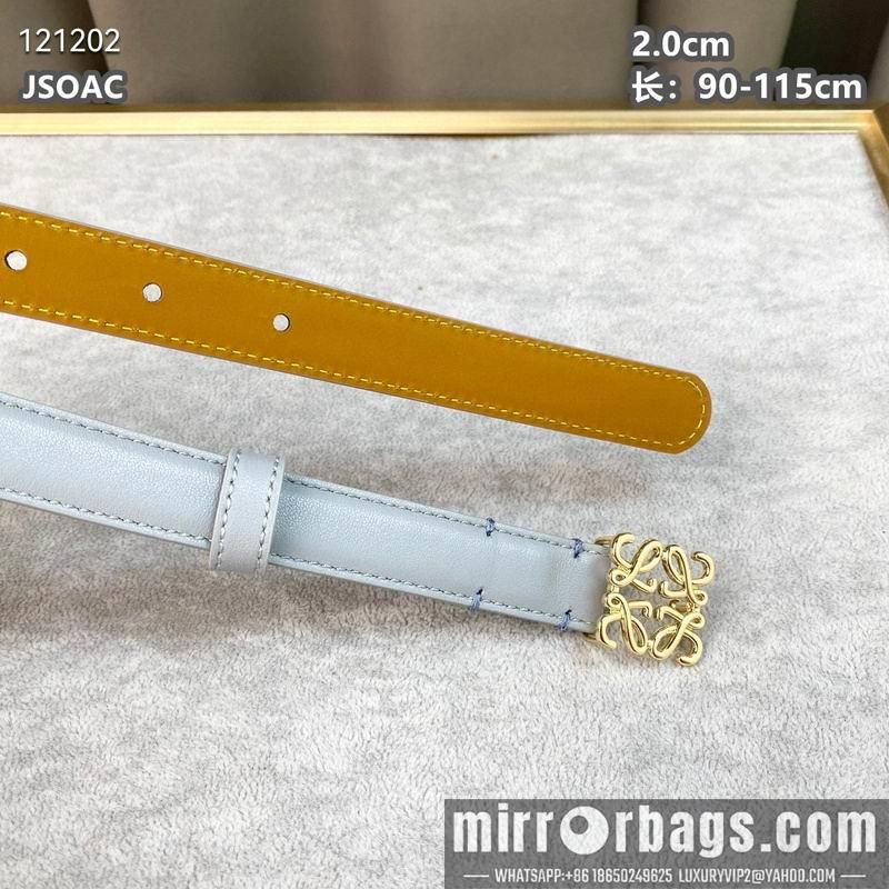 Replica Loewe belt 20mmX90-115cm 8L03