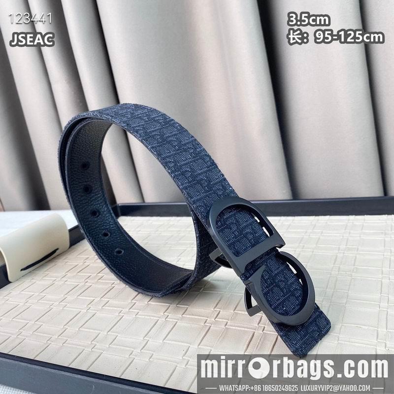 Replica Dior belt 35mmX95-125cm 8L24