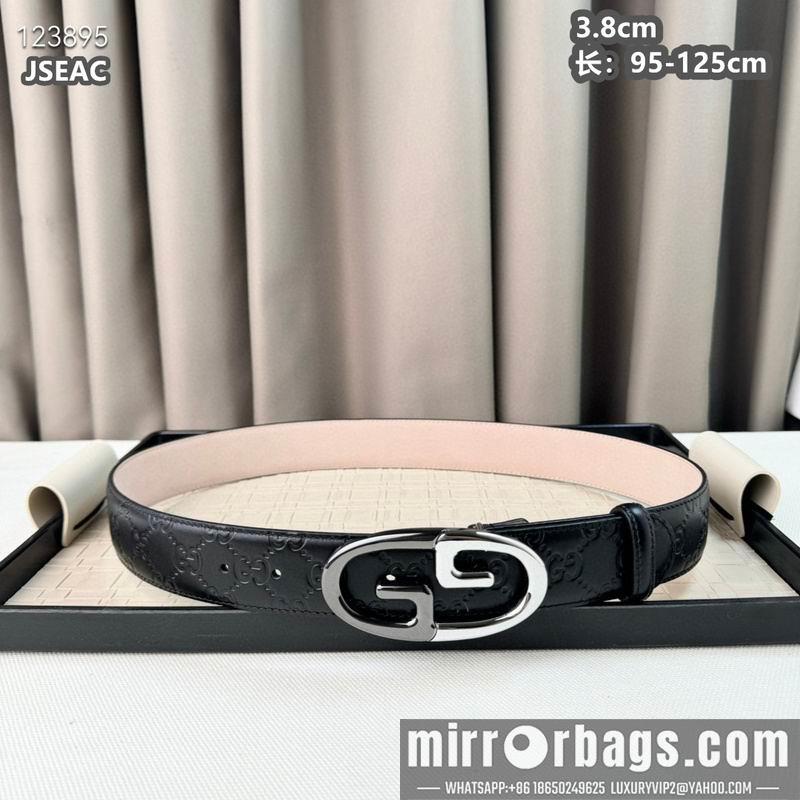 Replica Gucci belt 38mmX95-125cm 8L12