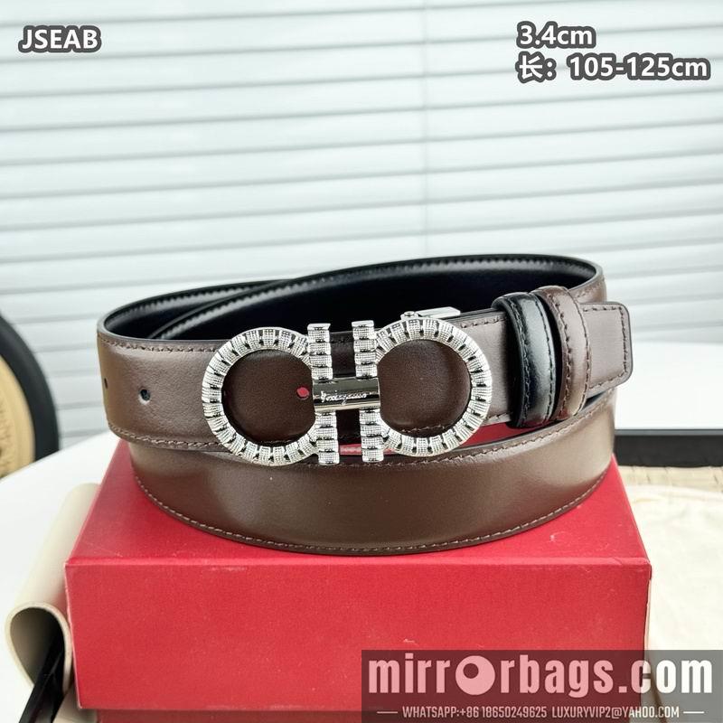 Replica Ferragamo belt 34mmX105-125cm 8L11