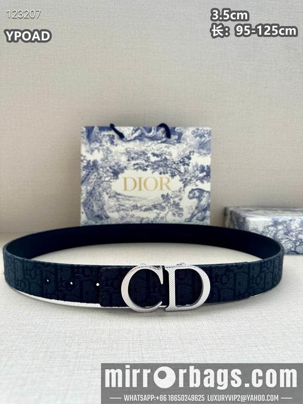 Replica Dior belt 35mmX95-125cm 8L23