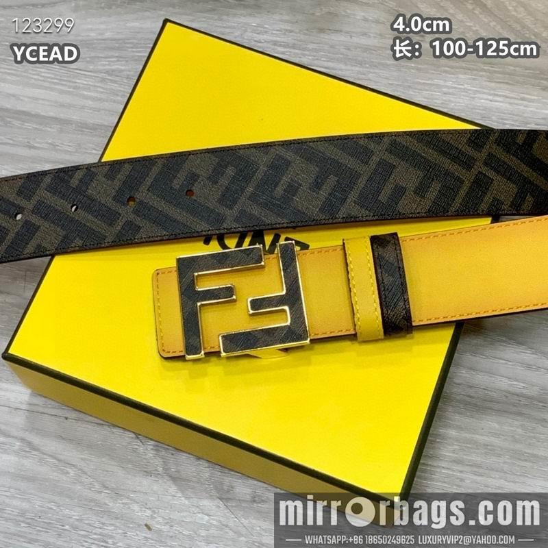 Replica Fendi belt 40mmX100-125cm 8L66