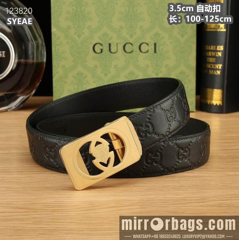 Replica Gucci belt 35mmX100-125cm 8L48