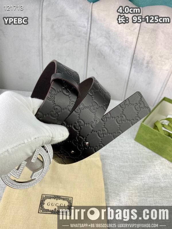 Replica Gucci belt 40mmX95-125cm 8L115