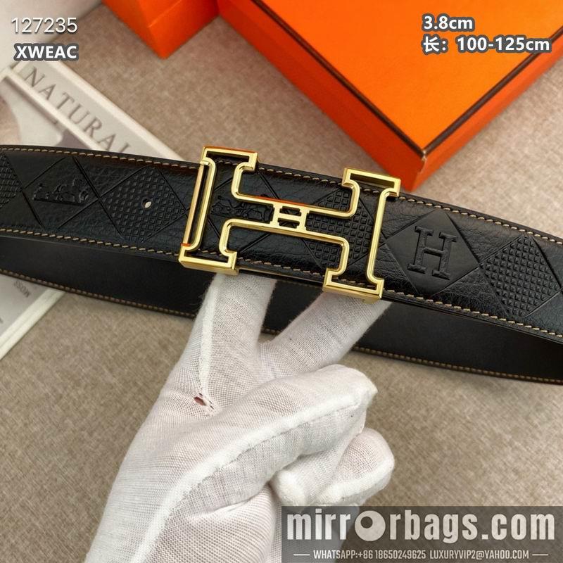 Replica Hermes belt 38mmX100-125cm 8L46