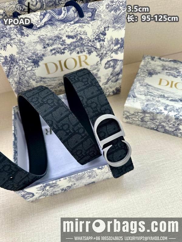 Replica Dior belt 35mmX95-125cm 8L23