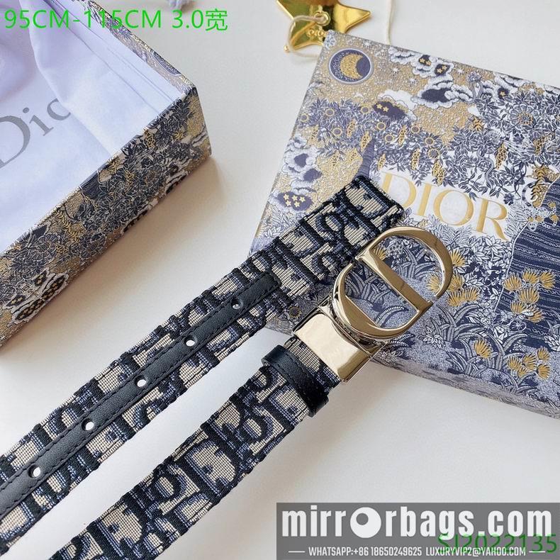 Replica Dior Belt 30mmX95-115cm 7d30