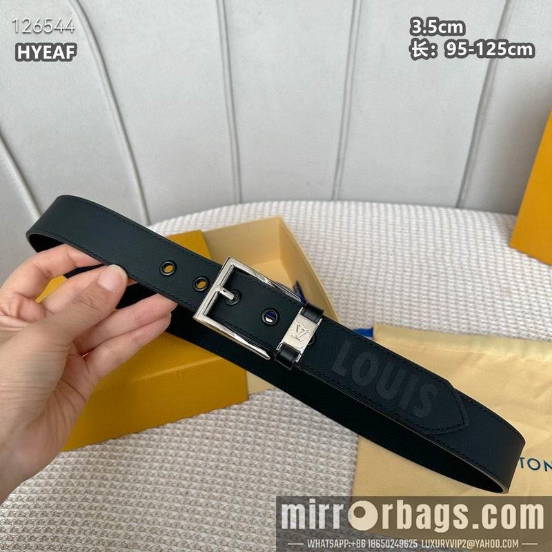 Replica LV belt 35mmX95-125cm 8L25