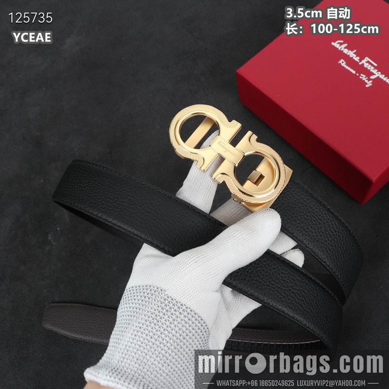 Replica Ferragamo belt 35mmX100-125cm 8L07