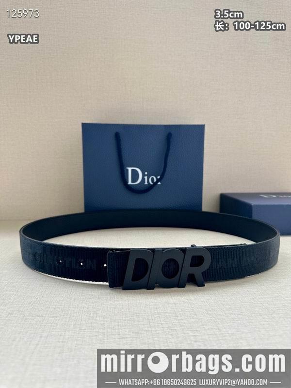 Replica Dior belt 35mmX100-125cm 8L29