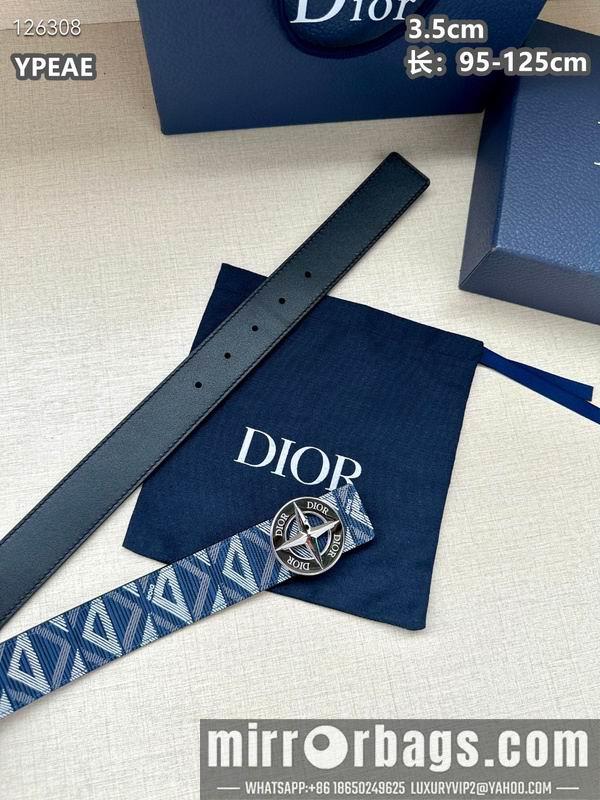 Replica Dior belt 35mmX95-125cm 8L18