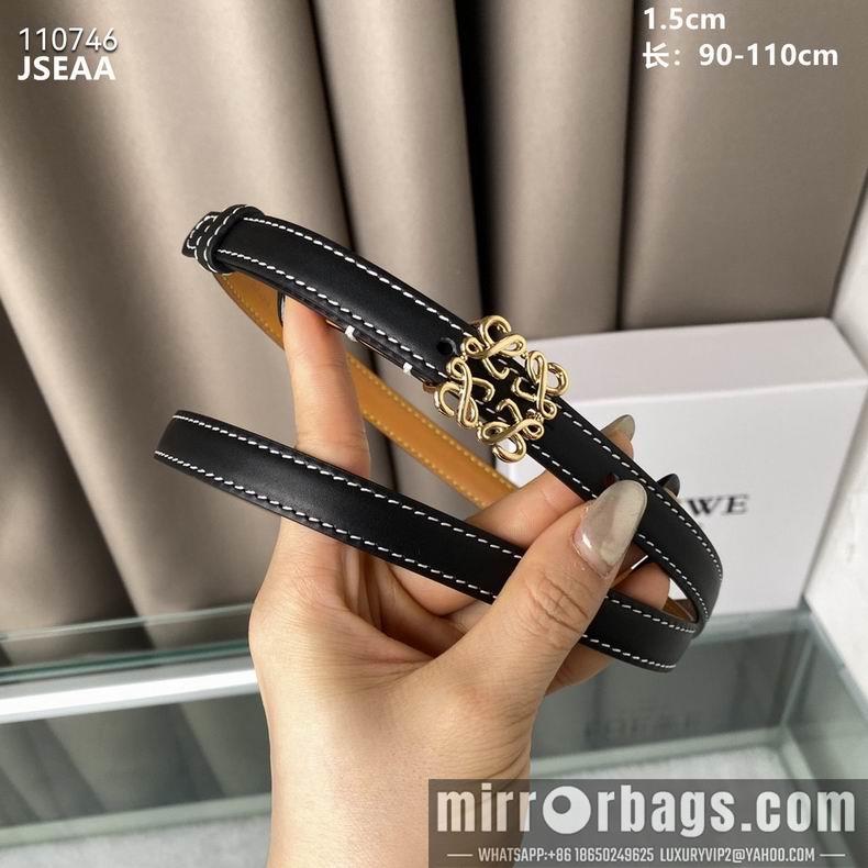 Replica Loewe Belt 15mmX90-110cm 8L01