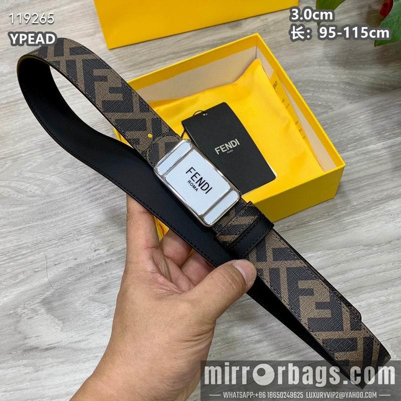 Replica Fendi belt 30mmX95-115cm 8L18