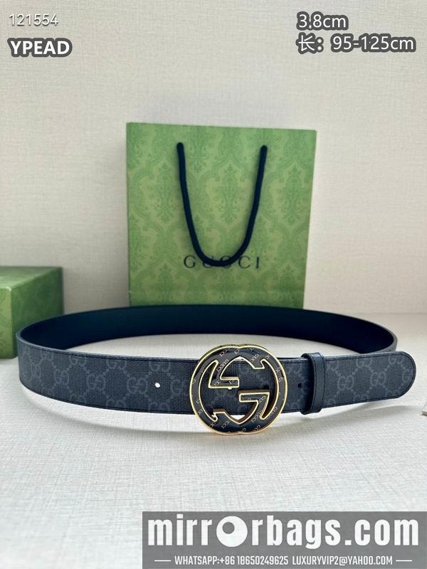 Replica Gucci belt 38mmX95-125cm 8L13