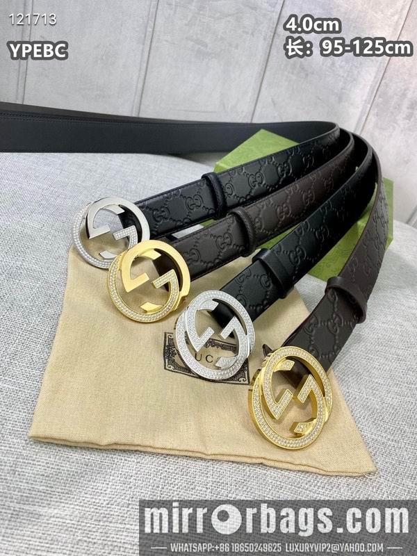 Replica Gucci belt 40mmX95-125cm 8L115