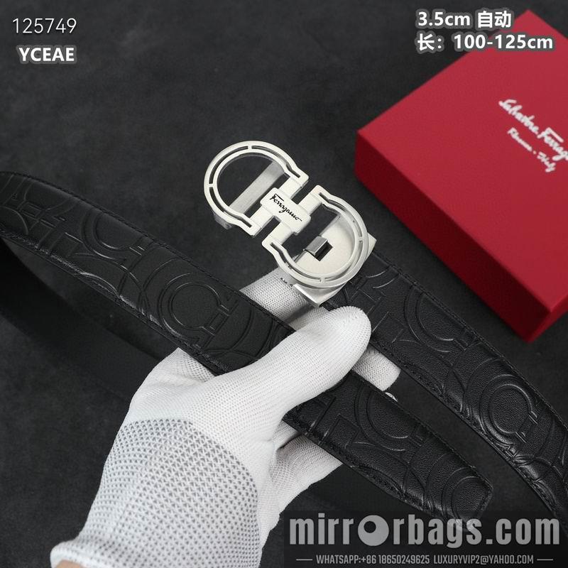 Replica Ferragamo belt 35mmX100-125cm 8L01