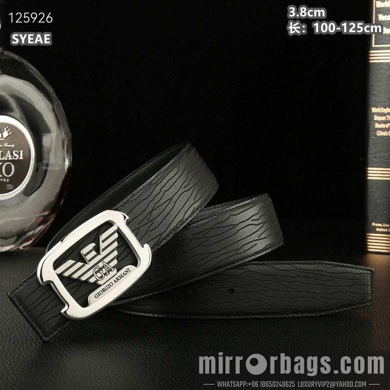 Replica Armani belt 38mmX100-125cm 8L04