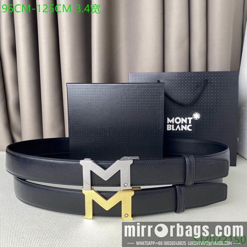 Replica Montblanc Belt 34mmX95-125CM 7D26
