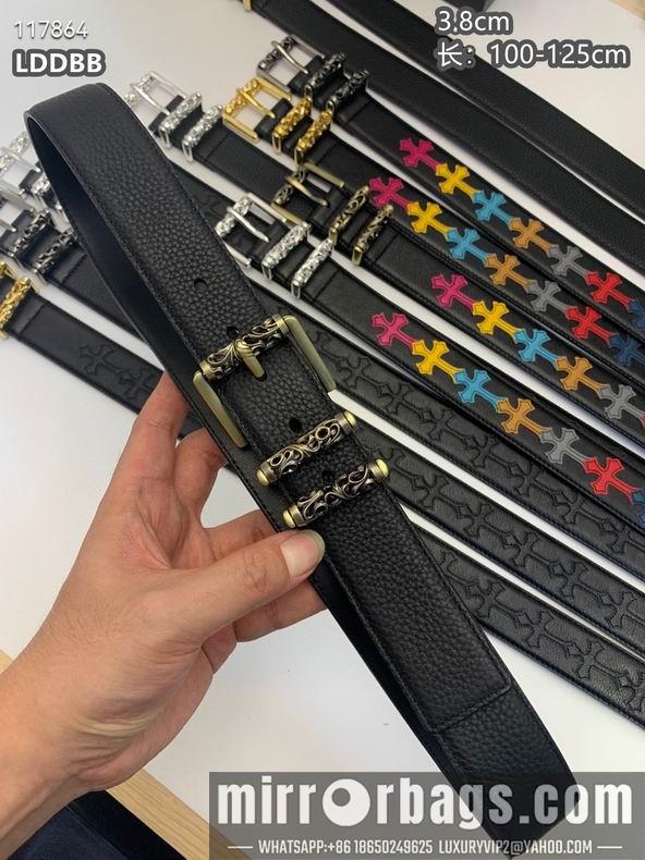 Replica Chrome Hearts belt 38mmX100-125cm 8L16