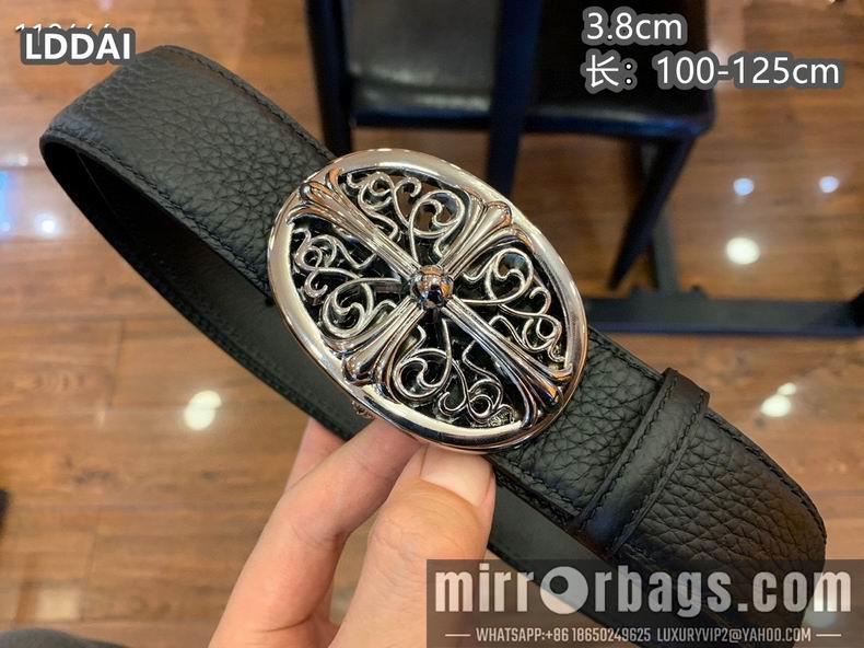 Replica Chrome Hearts belt 38mmX100-125cm 8L01