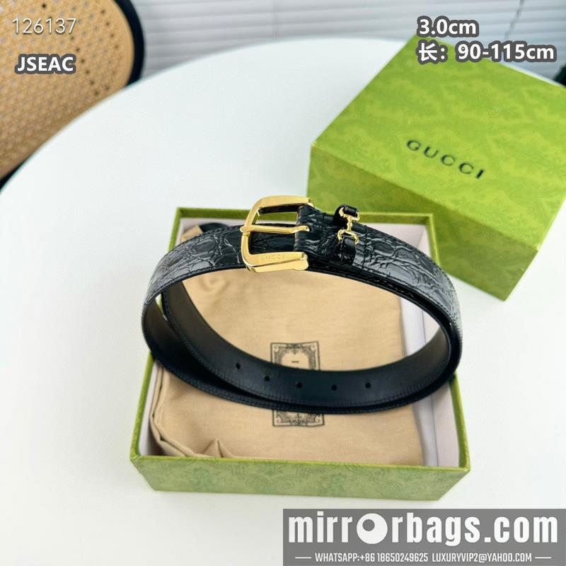 Replica Gucci belt 30mmX90-115cm 8L01