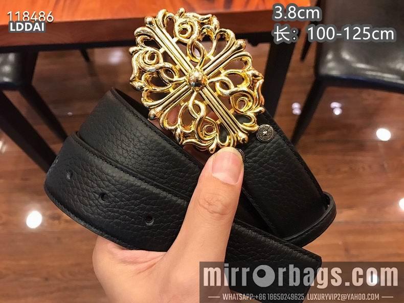 Replica Chrome Hearts belt 38mmX100-125cm 8L01