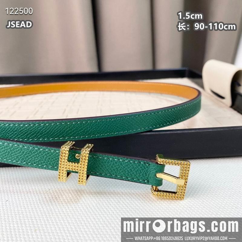 Replica Hermes belt 15mmX90-110cm 8L01
