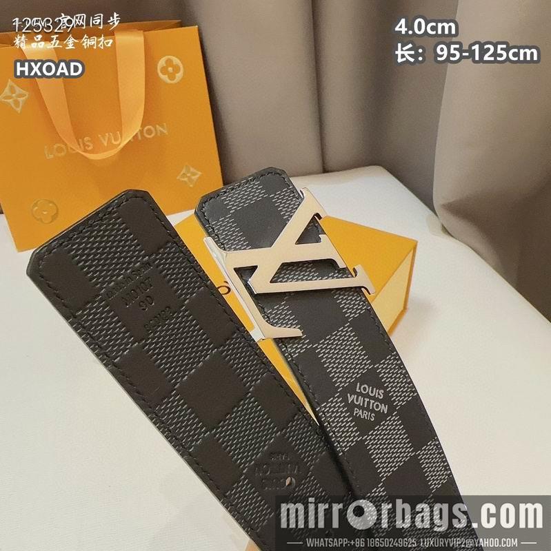 Replica LV belt 40mmX95-125cm 8L18
