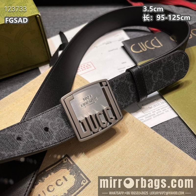 Replica Gucci belt 35mmX95-125cm 8L06