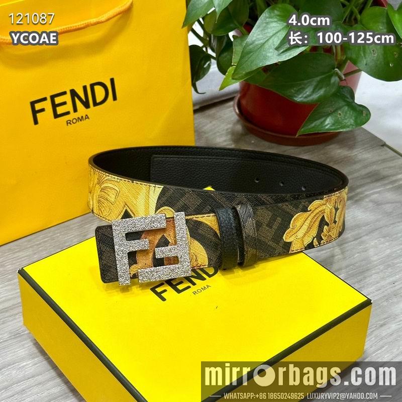 Replica Fendi belt 40mmX100-125cm 8L112