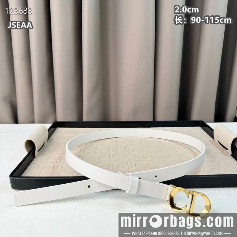 Replica Dior belt 20mmX90-115cm 8L19